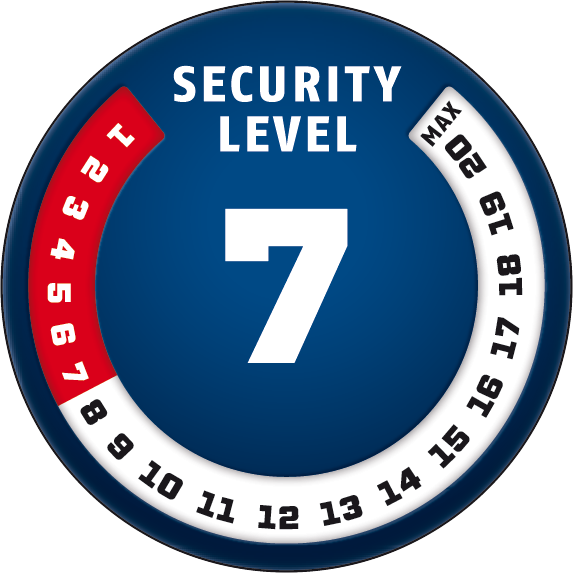 Beveiligingsniveau 7/20 | ABUS GLOBAL PROTECTION STANDARD ® |