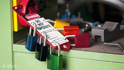 Protect your employees - ensure a safe working environment © ABUS